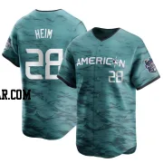 Jonah Heim Youth Texas Rangers Teal Limited American League Game 2023 All-Star Jersey