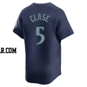 Jonatan Clase Men's Seattle Mariners Navy Limited Road Jersey