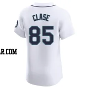 Jonatan Clase Men's Seattle Mariners White Elite Home Jersey