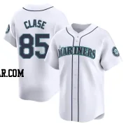 Jonatan Clase Men's Seattle Mariners White Limited Home Jersey