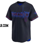 Jonatan Clase Men's Toronto Blue Jays Black Limited 2024 City Connect Jersey