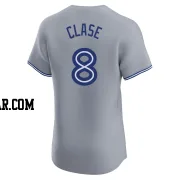 Jonatan Clase Men's Toronto Blue Jays Gray Elite Road Jersey