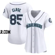 Jonatan Clase Women's Seattle Mariners White Limited Home Jersey