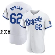 Jonathan Bowlan Men's Kansas City Royals White Authentic 2022 Home Jersey