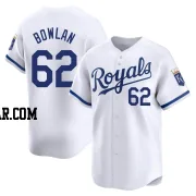 Jonathan Bowlan Men's Kansas City Royals White Limited Home Jersey