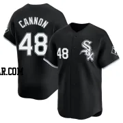 Jonathan Cannon Youth Chicago White Sox Black Limited Alternate Jersey