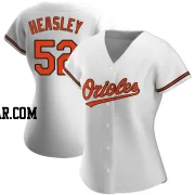 Jonathan Heasley Women's Baltimore Orioles White Authentic Home Jersey