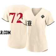 Jonathan Hernandez Women's Texas Rangers Cream Authentic 2023 City Connect 2023 World Series Jersey