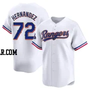 Jonathan Hernandez Youth Texas Rangers Gold Limited White 2024 Collection Jersey