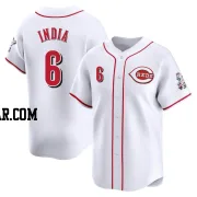 Jonathan India Men's Cincinnati Reds White Limited Home Jersey