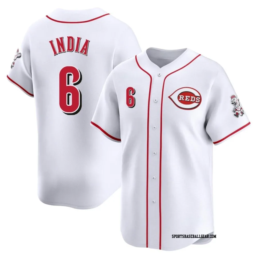 Jonathan India Men's Cincinnati Reds White Limited Home Jersey