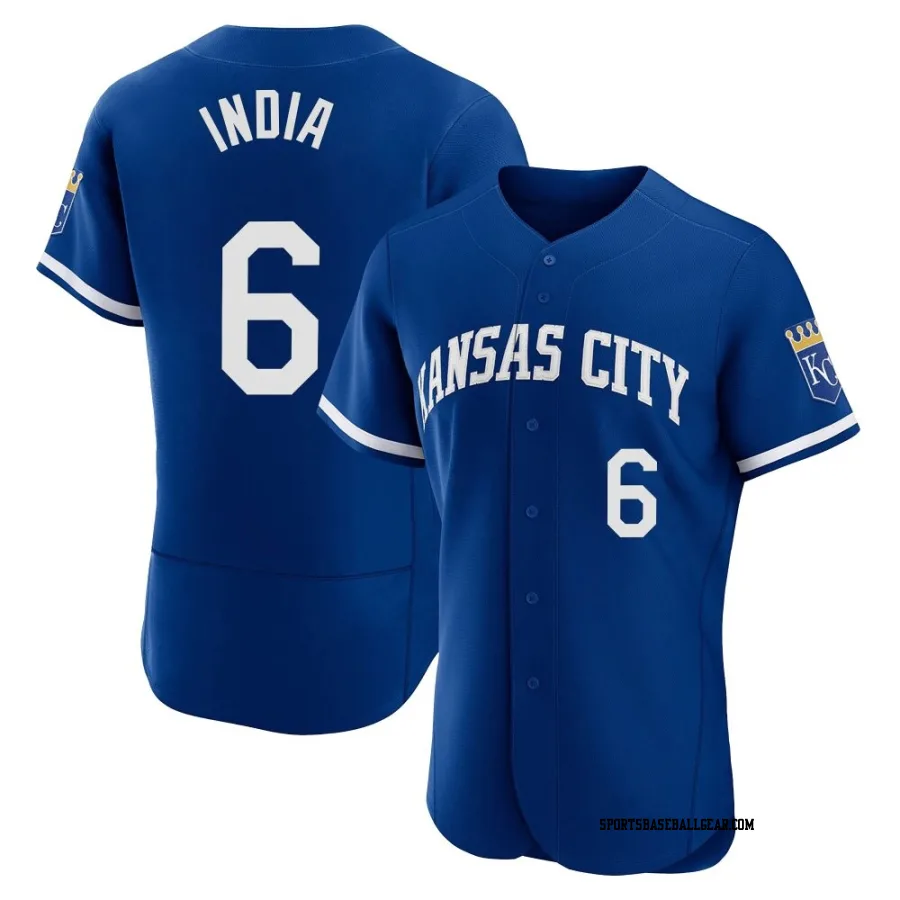 Jonathan India Men's Kansas City Royals Royal Authentic 2022 Alternate Jersey