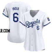 Jonathan India Women's Kansas City Royals White Limited Home Jersey