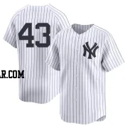 Jonathan Loaisiga Men's New York Yankees White Limited Yankee Home 2nd Jersey