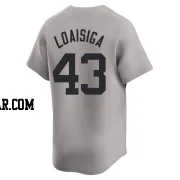 Jonathan Loaisiga Youth New York Yankees Gray Limited Away Jersey