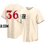 Jonathan Ornelas Men's Texas Rangers Cream Replica 2023 City Connect Jersey