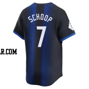 Jonathan Schoop Men's Detroit Tigers Blue Limited 2024 City Connect Jersey