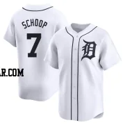 Jonathan Schoop Youth Detroit Tigers White Limited Home Jersey