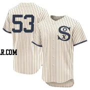 Jonathan Stiever Men's Chicago White Sox Cream Authentic 2021 Field of Dreams Jersey