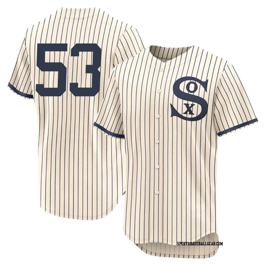 Jonathan Stiever Men's Chicago White Sox Cream Authentic 2021 Field of Dreams Jersey