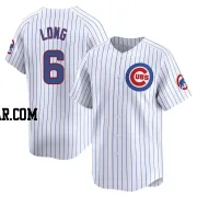 Jonathon Long Men's Chicago Cubs White Limited Home Jersey