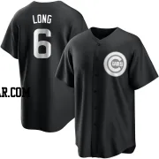 Jonathon Long Youth Chicago Cubs Black/White Replica Jersey