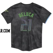 Jonny Deluca Toddler Tampa Bay Rays Charcoal Limited 2024 City Connect Jersey