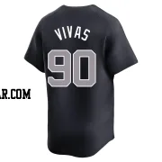 Jorbit Vivas Men's New York Yankees Navy Limited Alternate Jersey