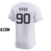 Jorbit Vivas Men's New York Yankees White Elite Home Jersey