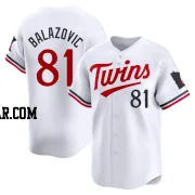 Jordan Balazovic Youth Minnesota Twins White Limited Home Jersey