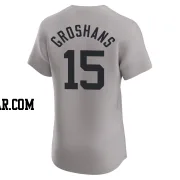 Jordan Groshans Men's New York Yankees Gray Elite Road Jersey