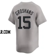 Jordan Groshans Men's New York Yankees Gray Limited Away Jersey