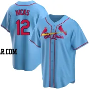 Jordan Hicks Men's St. Louis Cardinals Light Blue Replica Alternate Jersey