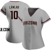 Jordan Lawlar Women's Arizona Diamondbacks Gray Authentic Road Jersey