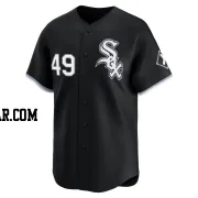 Jordan Leasure Men's Chicago White Sox Black Limited Alternate Jersey