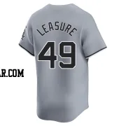 Jordan Leasure Youth Chicago White Sox Gray Limited Road Jersey