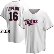 Jordan Luplow Men's Minnesota Twins White Replica Home Jersey