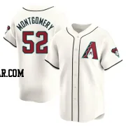 Jordan Montgomery Men's Arizona Diamondbacks White Limited Home Jersey