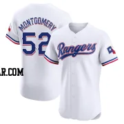 Jordan Montgomery Men's Texas Rangers White Elite Home Jersey