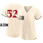 Jordan Montgomery Women's Texas Rangers Cream Replica 2023 City Connect Jersey