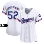 Jordan Montgomery Women's Texas Rangers White Limited Home Jersey