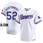 Jordan Montgomery Youth Texas Rangers White Limited Home Jersey