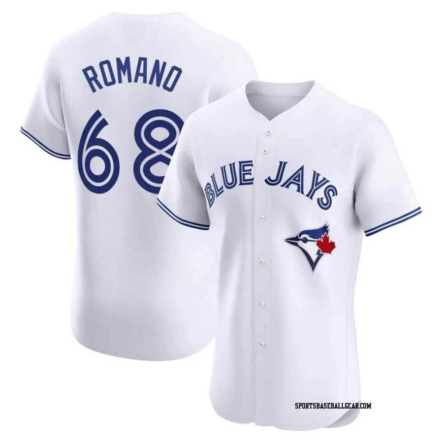 Jordan Romano Men's Toronto Blue Jays White Elite Home Jersey