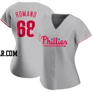 Jordan Romano Women's Philadelphia Phillies Gray Authentic Road Jersey