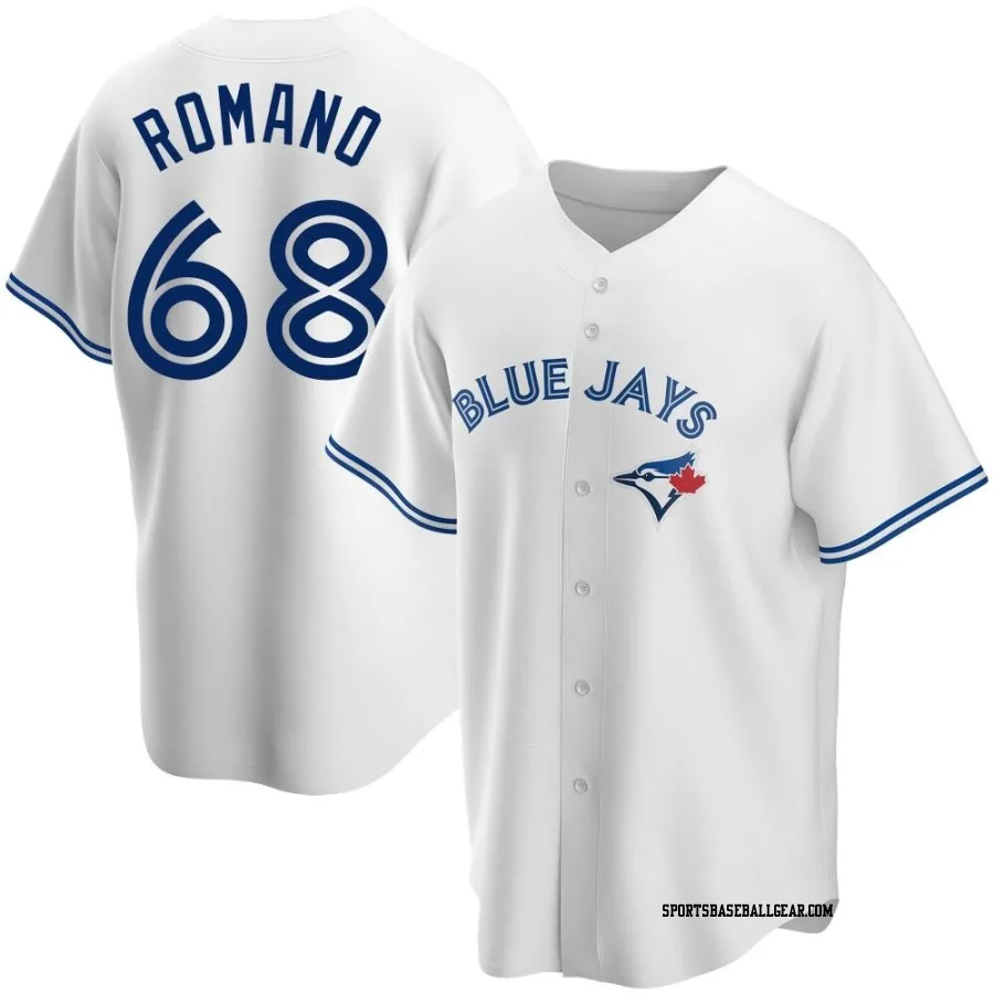 Jordan Romano Youth Toronto Blue Jays White Replica Home Jersey