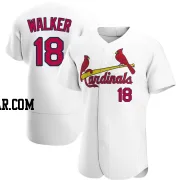 Jordan Walker Men's St. Louis Cardinals White Authentic Home Jersey