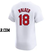 Jordan Walker Men's St. Louis Cardinals White Elite Home Jersey