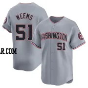 Jordan Weems Youth Washington Nationals Gray Limited Road Jersey