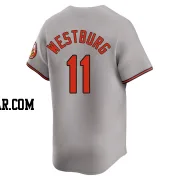 Jordan Westburg Men's Baltimore Orioles Gray Limited Road Jersey