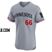 Jorge Alcala Men's Minnesota Twins Gray Elite Road Jersey